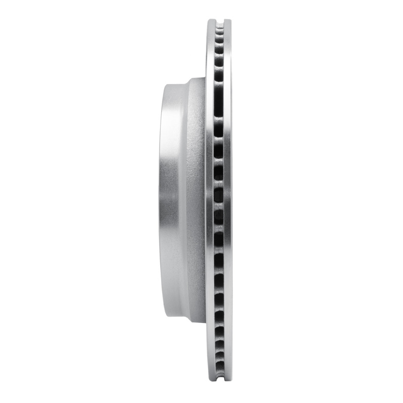 Land Rover LR3 Brake Rotor (1) - Rear Left - R1 Concepts - Drilled & Slotted - Silver - `05-`07